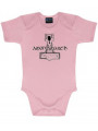 Amon Amarth Logo Pink-body til babyer