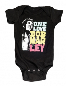 Bob Marley-body – Smile Love | Bob Marley-babytøj