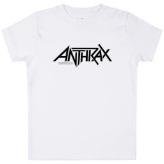 Anthrax Baby t-shirt White - (Logo Black) 