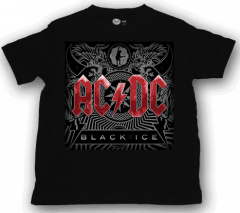 AC/DC T-shirt til børn | Black Ice