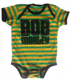 Bob Marley Jamaice Stripe-babybody