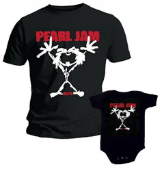 Duo-rocksæt | Pearl Jam Far T-shirt & Pearl Jam-babybody