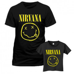 Duo-rocksæt | Nirvana Far T-shirt & T-shirt til børn
