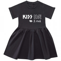 Kiss me I rock-kjole til baby