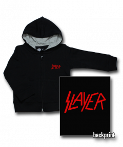 Slayer Kids-hættetrøje med lynlås (Print on Demand)