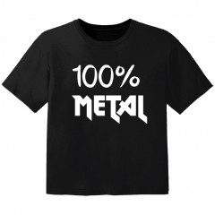 Metal T-shirt til børn 100% Metal