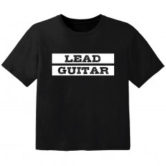 Rock T-shirt til børn lead guitar