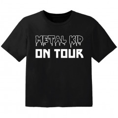Metal T-shirt til børn Metal kid on tour