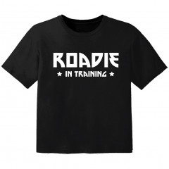 cool T-shirt til børn roadie in training