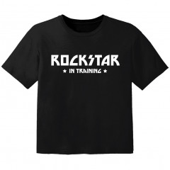 Rock T-shirt til børn Rockstar in training