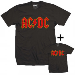 Duo-rocksæt | AC/DC Far T-shirt & T-shirt til børn