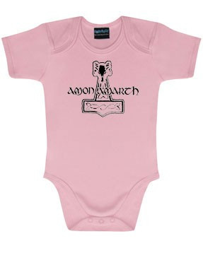 Amon Logo Pink-body til babyer