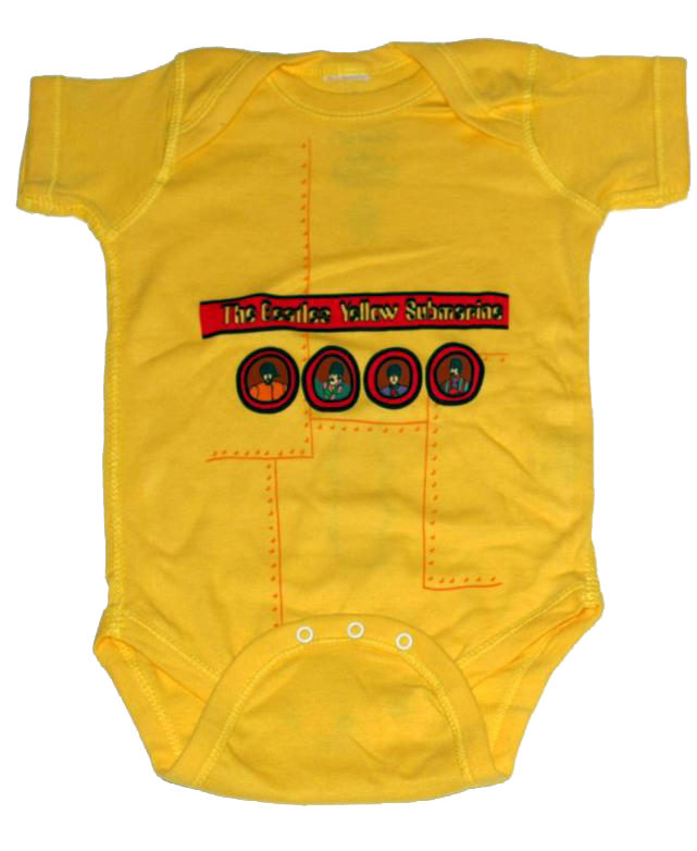 Beatles Yellow Submarine-body til baby