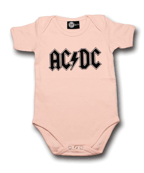 AC/DC Pink-babybody