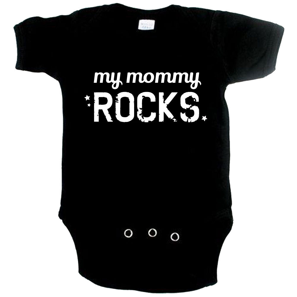 body til babyer Cool my Mommy Rocks