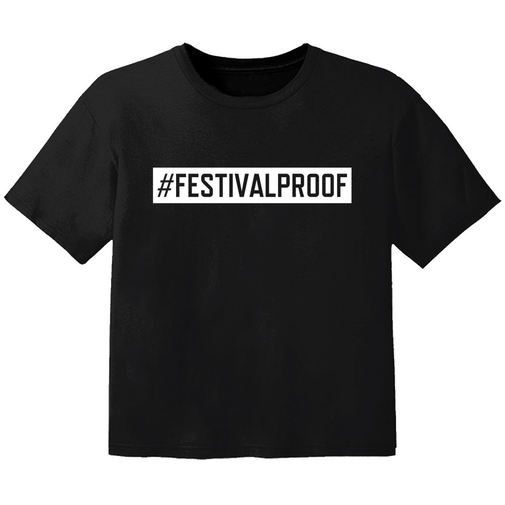 Festival T-shirt til børn #festivalproof
