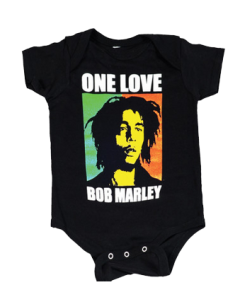 Bob Marley-body – One Love (black)