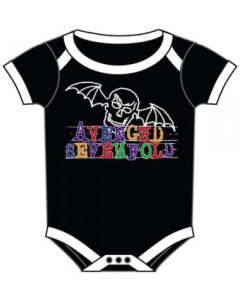 Avenged Sevenfold baby romper Doodlebat