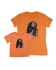 Duo Rockset Bob Marley mama t-shirt & baby / kinder t-shirt