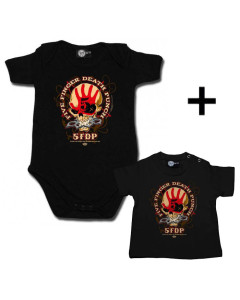 Gavesæt Five Finger Death Punch-babybody & T-shirt til baby