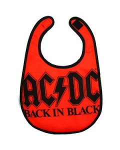 AC/DC baby slabbetje Logo ACDC