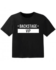 Cool T-shirt til børn backstage VIP