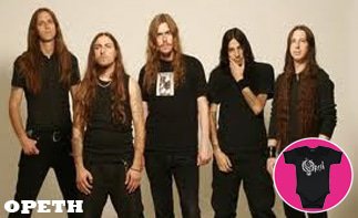 Opeth rock baby tøj